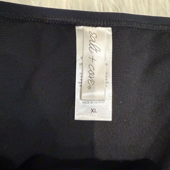 NWT Salt & Cove black bikini bottoms - Picture 3 of 5